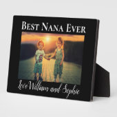 Benutzerdefiniertes Best Nana je Foto Keepake Fotoplatte (Seite)