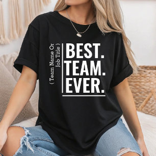Benutzerdefiniertes Best Team-Team-Mitarbeiter-Tea T-Shirt