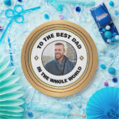 Benutzerdefiniertes Best Vater Pater Foto personal Pappteller (Party)