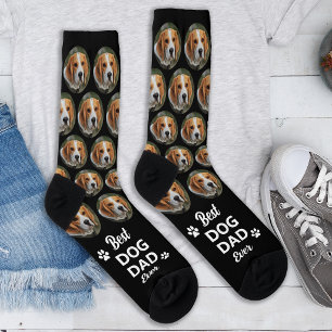 Benutzerdefiniertes BESTER HUND-PAPA Aller Persona Socken