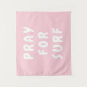 Benutzerdefiniertes Beten für Surfbanner Personali Wandteppich (Vorderseite)