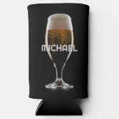 Benutzerdefiniertes Bierglas Selters Dosenkühler (Vorderseite)