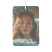 Benutzerdefiniertes Bild Foto Personalisierter Nam Autolufterfrischer (Vorderseite)