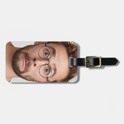 Benutzerdefiniertes Bild für den Fluggast Gepäckanhänger (Vorderseite horizontal)