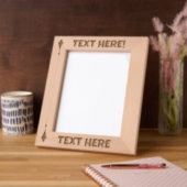 Benutzerdefiniertes Bild Geätzte Rahmen (Links)