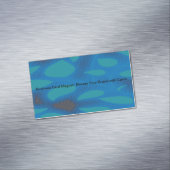 Benutzerdefiniertes Bild hier ziehen und ablegen Magnetische Visitenkarte (Beispiel)