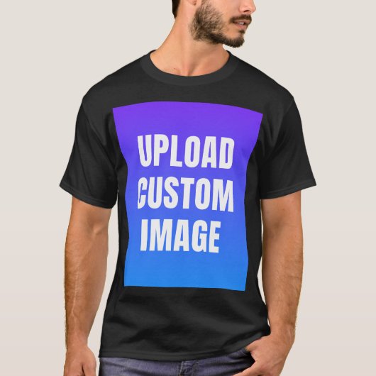 Benutzerdefiniertes Bild hochladen - Fügen Sie Ihr T-Shirt (Vorderseite)