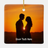 Benutzerdefiniertes Bild  Keramikornament (Rückseite)