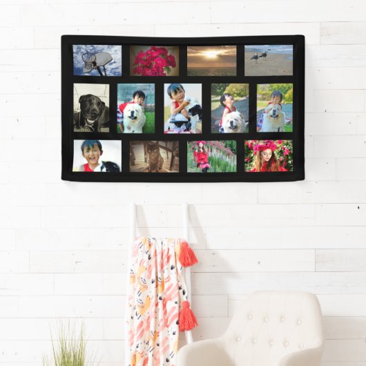 Benutzerdefiniertes Bild mit 13 Collage Color Banner (Insitu)