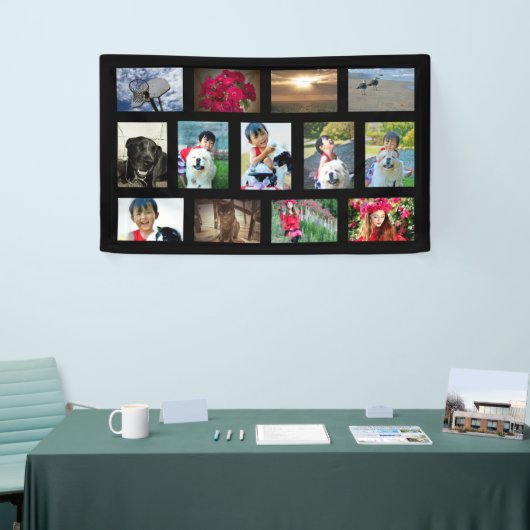Benutzerdefiniertes Bild mit 13 Collage Color Banner (Messeveranstaltung)