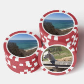 Benutzerdefiniertes Bild mit zwei Fotos personalis Pokerchips (Stapel)