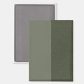Benutzerdefiniertes Bild - Moss Green Noise Panel Magnet (Vorderseite/Rückseite)