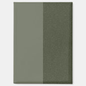 Benutzerdefiniertes Bild - Moss Green Noise Panel Magnet (Vorderseite)