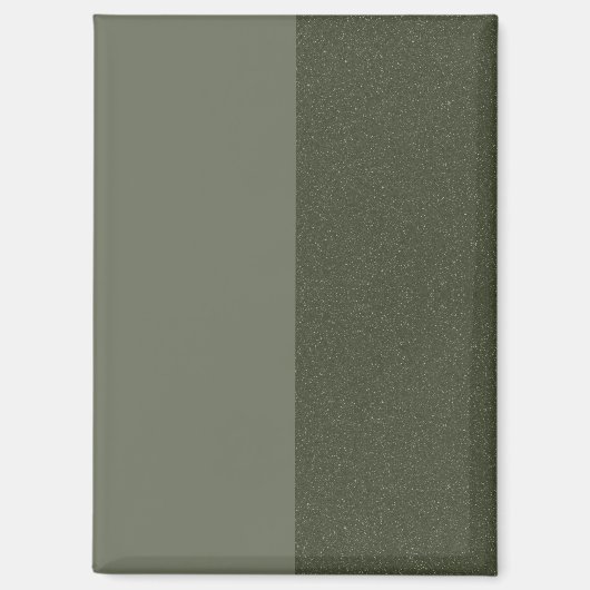 Benutzerdefiniertes Bild - Moss Green Noise Panel Magnet (Vorderseite)