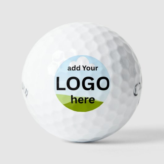 Benutzerdefiniertes Bild oder Logo Callaway Supers Golfball (Vorderseite)