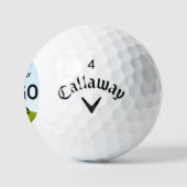 Benutzerdefiniertes Bild oder Logo Callaway Supers Golfball (Logo)