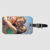 Benutzerdefiniertes Bild Personalisiertes Design P Gepäckanhänger (Vorderseite (Horizontal))