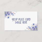 Benutzerdefiniertes Bild Platzkarte (Rückseite)