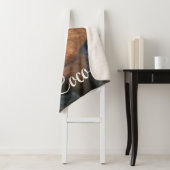 Benutzerdefiniertes Bild und Name Niedlicher Hunde Sherpadecke (Beispiel)