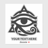 Benutzerdefiniertes Bild von Text und Farbe des Ho Aufkleber (Blatt)