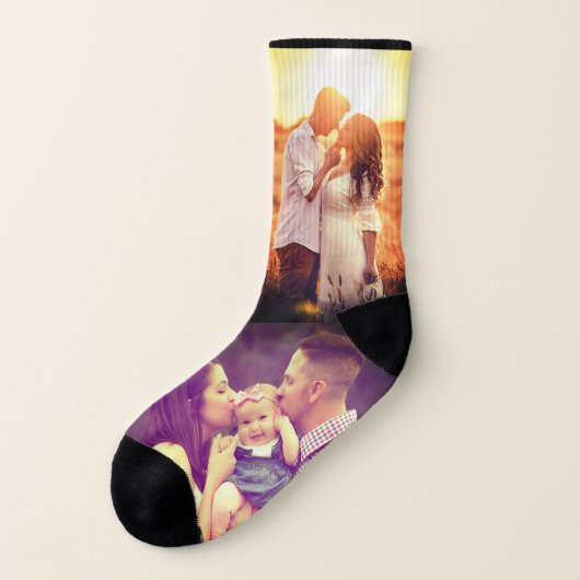 Benutzerdefiniertes Bild x2 Socken (Links - Außen)