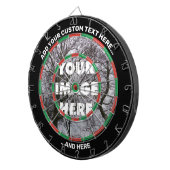 Benutzerdefiniertes Bildfeld mit Text Dartscheibe (Vorderseite rechts)