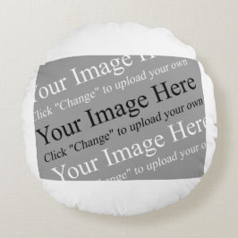 Benutzerdefiniertes Bildkissen Rundes Kissen