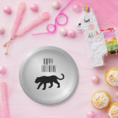 Benutzerdefiniertes Black Panther-Party Pappteller (Party)