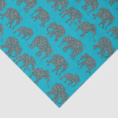 Benutzerdefiniertes Blatt für das Gewebe von Paisl Seidenpapier (Detail)