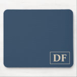 Benutzerdefiniertes Blau mit Vanilla-Initial-Maus- Mousepad<br><div class="desc">Dieses Mauspad hat ein blaues Design mit Vanilleinitialen,  die Ihrem Schreibtisch Stil und Personalisierung hinzufügen. Passen Sie es mit Ihren Initialen oder mit denen von jemand anderem an,  sodass es ein nachdenkliches Geschenk oder eine sinnvolle Ergänzung zu Ihrem eigenen Arbeitsbereich ist.</div>