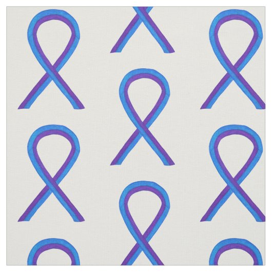 Benutzerdefiniertes Blauer und Lila Werbeband Stoff (Muster)