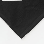 Benutzerdefiniertes Blaues Nummer 62 Personalisier Fleecedecke (Ecke)