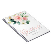 Benutzerdefiniertes Blumendankenblatt mit Jahr und Notizblock (Rechte Seite)