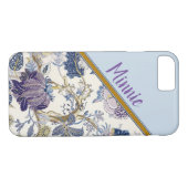 Benutzerdefiniertes Blumendesign Case-Mate iPhone Hülle (Rückseite (Horizontal))