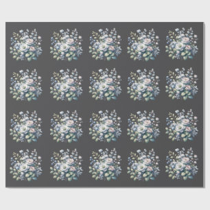 Benutzerdefiniertes Blumendesign Geschenkpapier