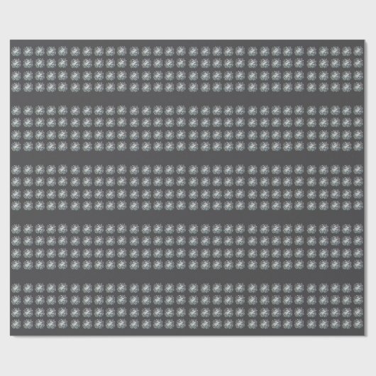 Benutzerdefiniertes Blumendesign Geschenkpapier (Flach)