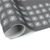 Benutzerdefiniertes Blumendesign Geschenkpapier (Rolleneckpunkt)