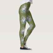 Benutzerdefiniertes Blumendesign Leggings (Rechts)