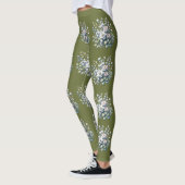 Benutzerdefiniertes Blumendesign Leggings (Links)