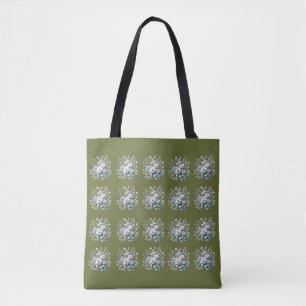 Benutzerdefiniertes Blumendesign  Tasche