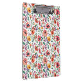 Benutzerdefiniertes Blumenmuster-Clipboard  Klemmbrett (Rechts)