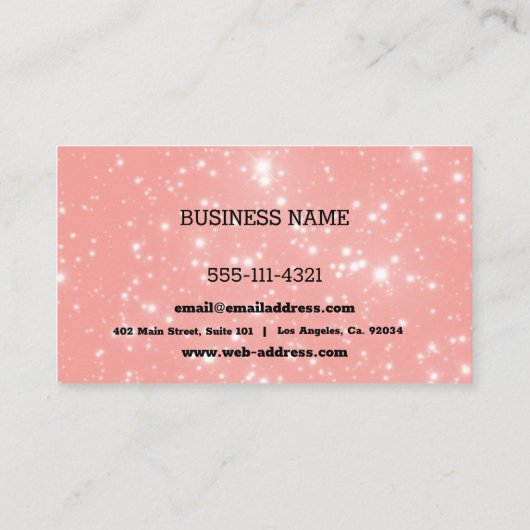 Benutzerdefiniertes Blütenpinsel Visitenkarte (Rückseite)