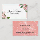 Benutzerdefiniertes Blütenpinsel Visitenkarte (Vorne/Hinten)