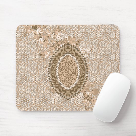 Benutzerdefiniertes Botanisches Bürobedarfszubehör Mousepad (Mit Mouse)