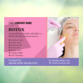 Benutzerdefiniertes Botox-Treatment-Service-Fenste Fensteraufkleber (Blatt 3)