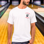 Benutzerdefiniertes Bowling-Team T-Shirt