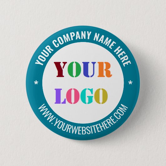 Benutzerdefiniertes Branded Business Werbebutton B Button (Vorderseite)