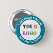 Benutzerdefiniertes Branded Business Werbebutton B Button (Vorne & Hinten)