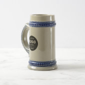 Benutzerdefiniertes Branding-Logo Geschäft Bierglas (Vorderseite Links)
