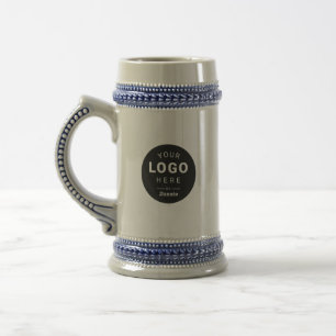 Benutzerdefiniertes Branding-Logo Geschäft Bierglas